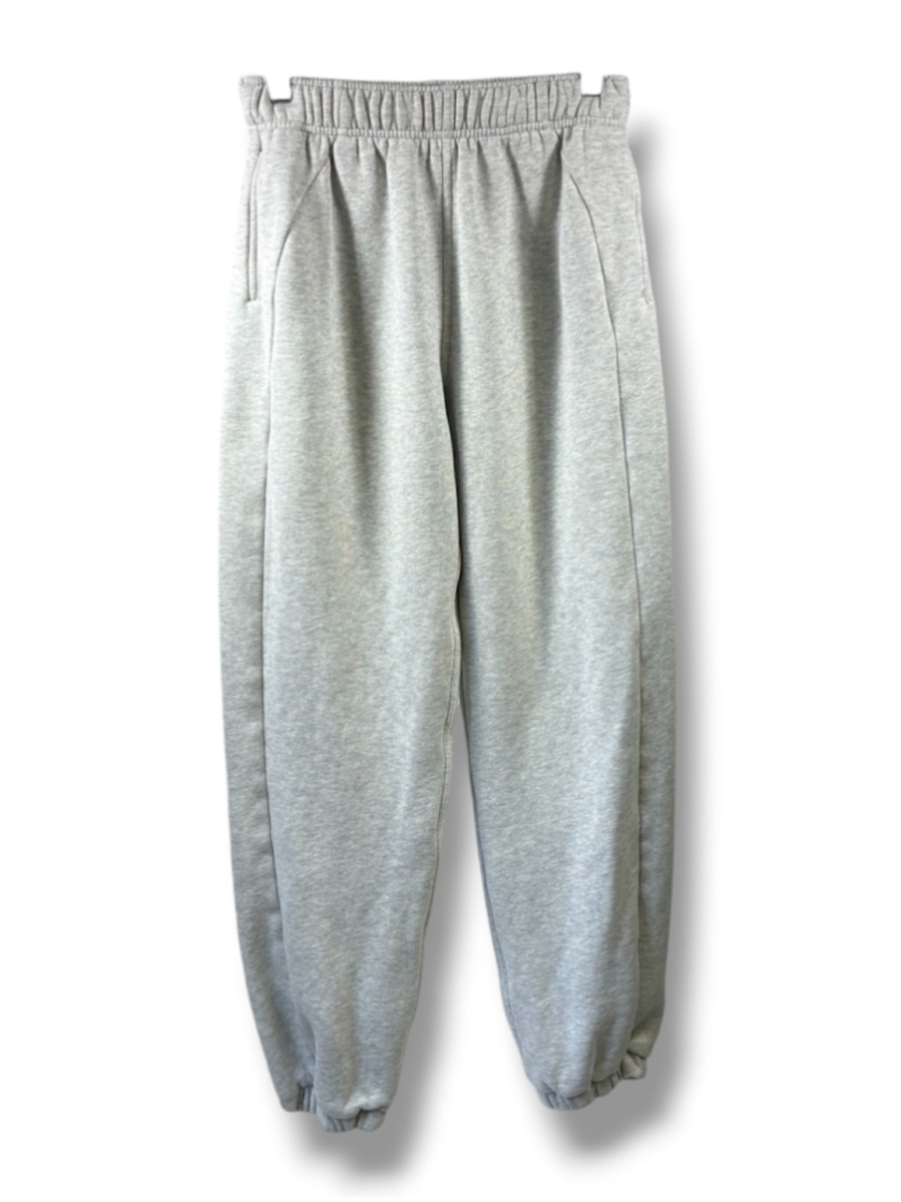 Lululemon Scuba Oversized Jogger Grey in Heathered Ultra Light Gray XXS